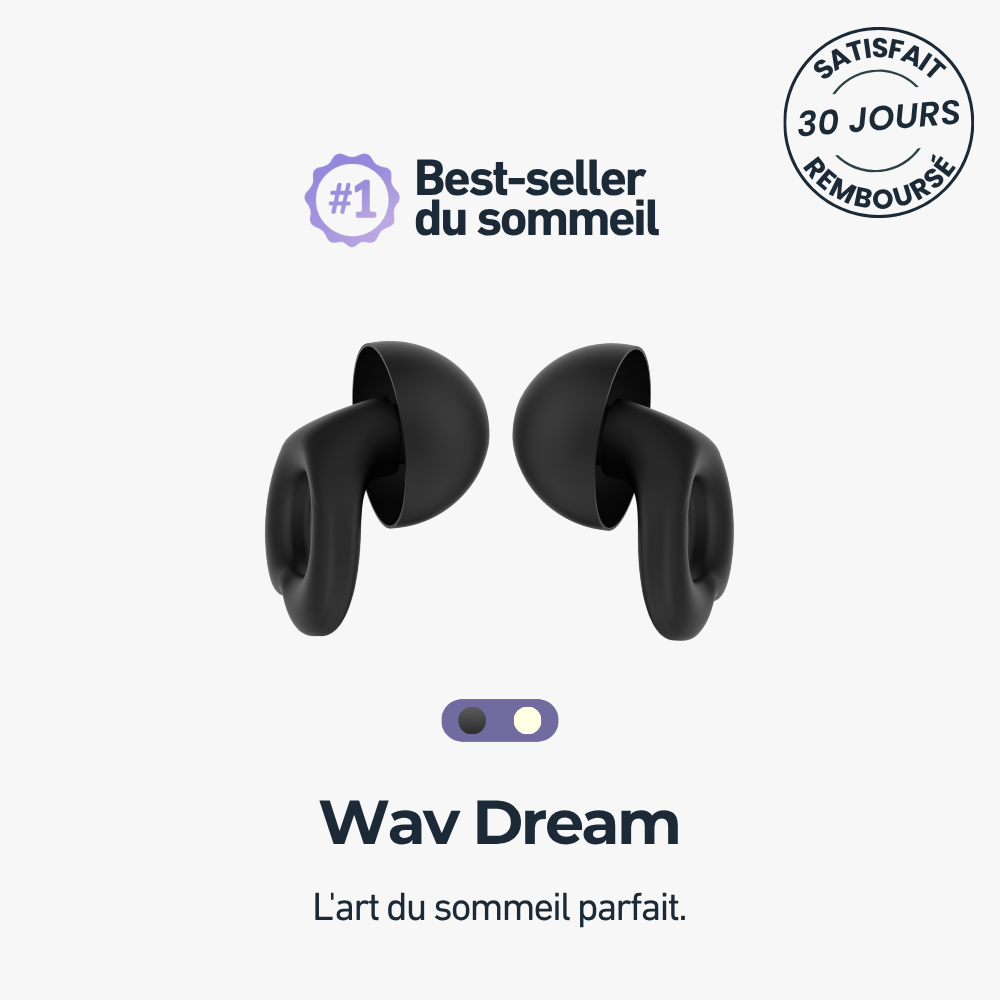 Bouchons d'oreilles Wav Dream + Boîtier Offert