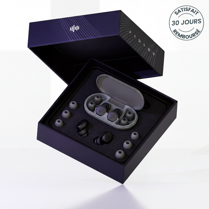 Bouchons d'oreilles Wav Max + Boîtier Offert