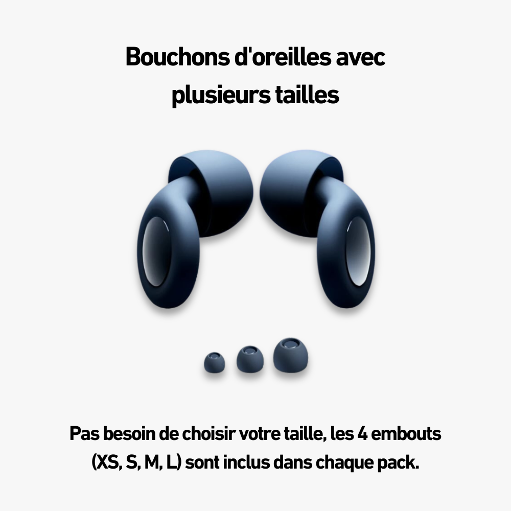 Bouchon d'oreilles Wav Plugs + Boîtier Offert