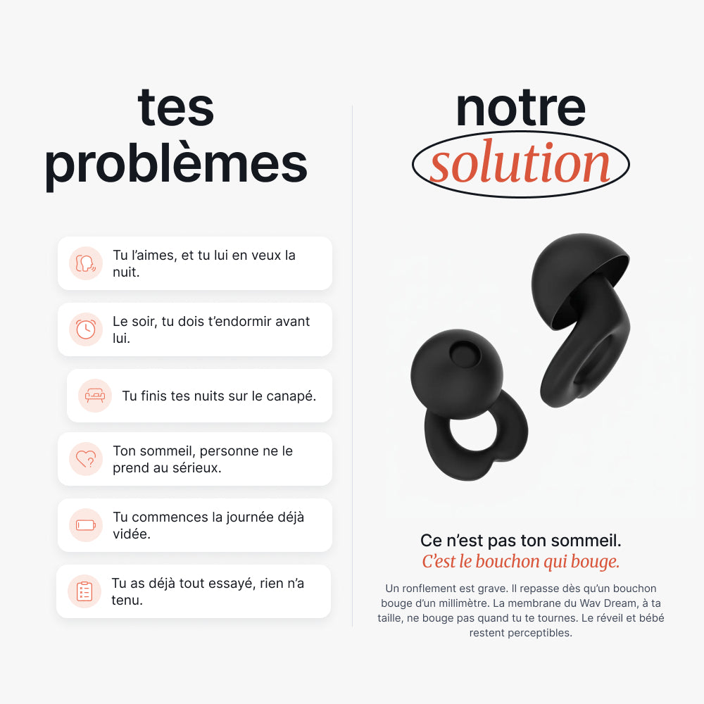 Tes problèmes de nuit, la solution Wav Dream
